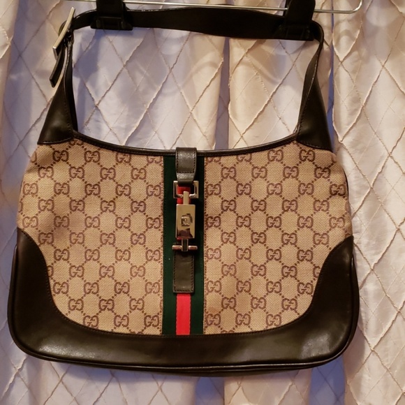 Gucci Handbags - Gucci Monogram Bag- "Jackie O"  Vintage Condition